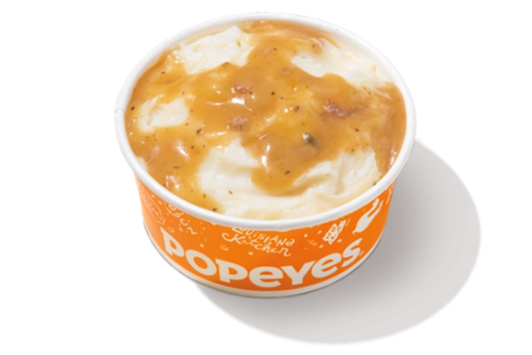 Mashed Potatoes with Cajun Gravy – Popeyes Menu