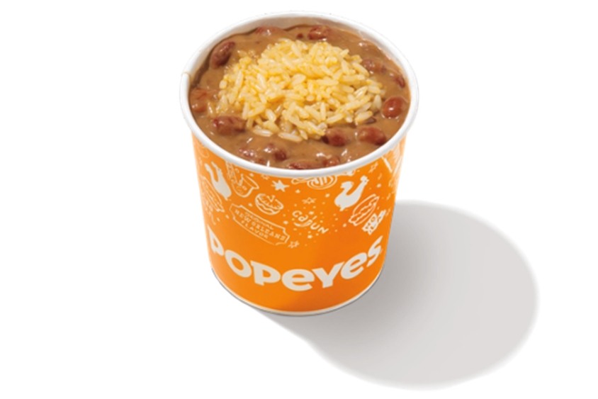 Red Beans & Rice Popeyes Menu