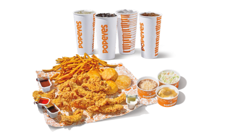 12Pc Tender Group Bundle – Popeyes Menu