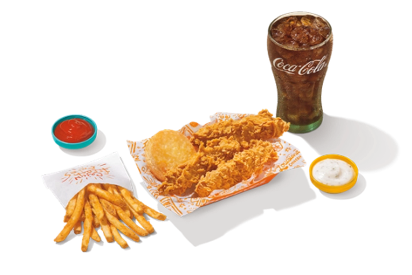 3Pc Classic Tenders Combo Popeyes Menu