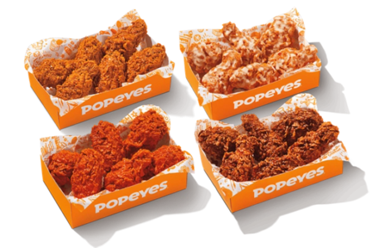 Classic Boneless Wings – Popeyes Menu