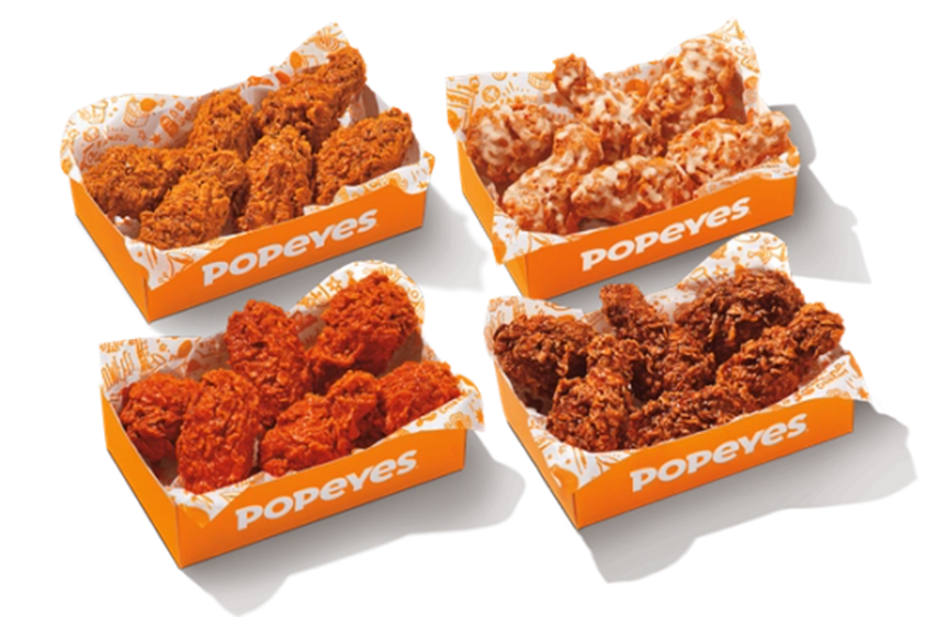 Classic Boneless Wings  Popeyes Menu