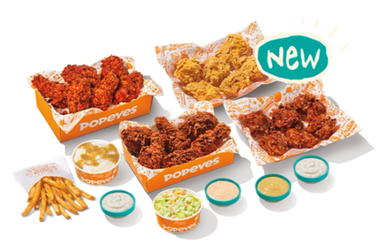 Classic Boneless Wings Tailgate Bundle – Popeyes Menu