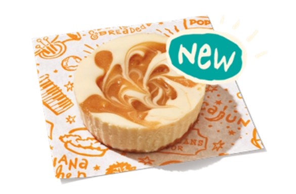 Caramel Apple Cheesecake Cup – Popeyes Menu