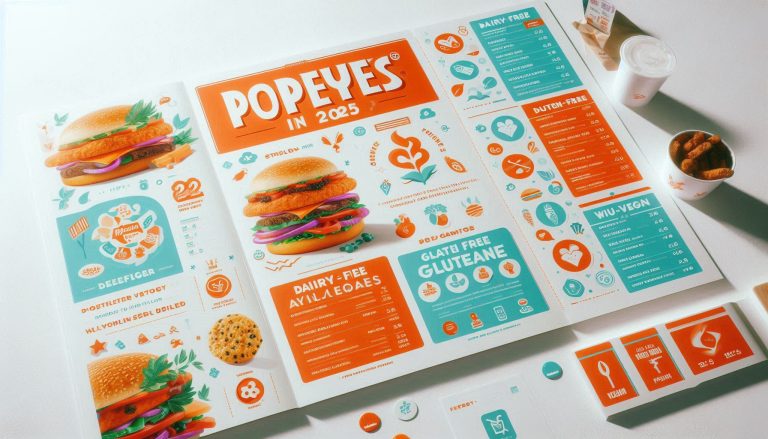 Popeyes Allergen Menu 2025 | Dairy-Free, Gluten-Free, Vegan & More