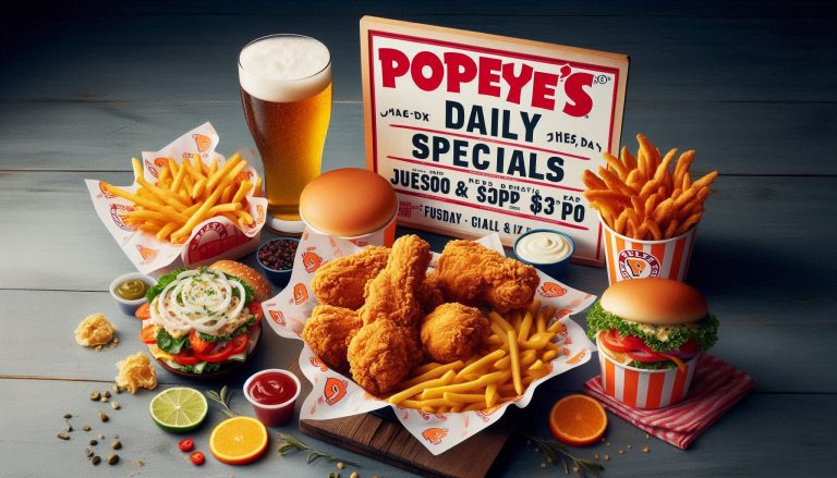 Popeyes Daily Specials 2025 & Tuesday Deals